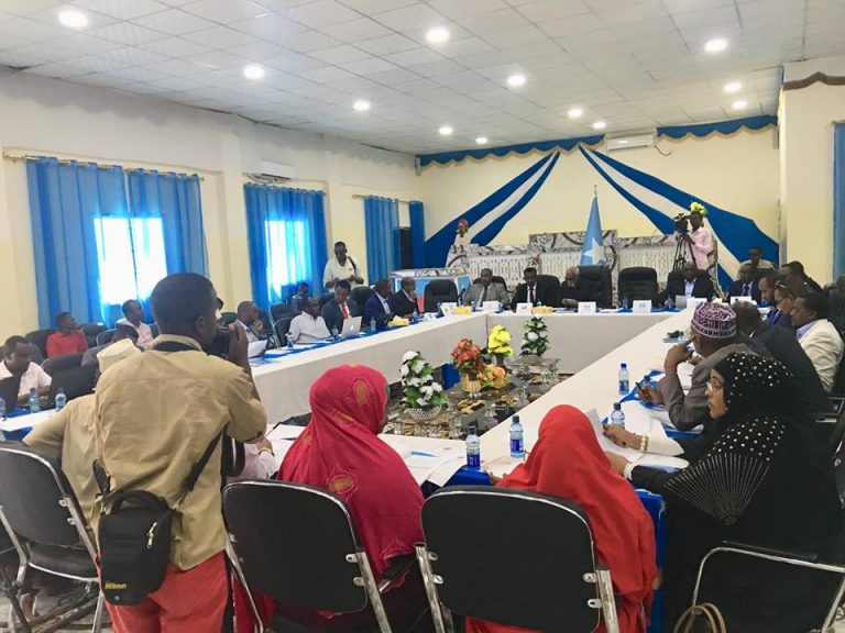 Akhriso: War-Muriyeedkii laga soo saaray shirkii goleyaasha sharci dejinta