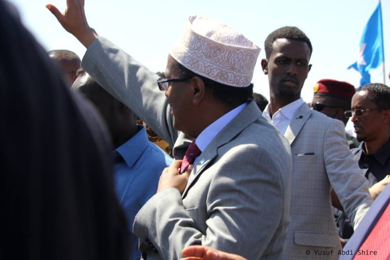 Madaxweyne Farmaajo oo gaaray deegaanka Carmo ee gobolka Bari