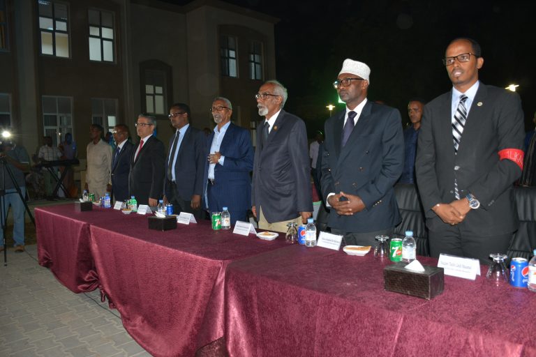 munaasabadda xiritaanka aqalka sare oo Muqdisho lagu qabtay