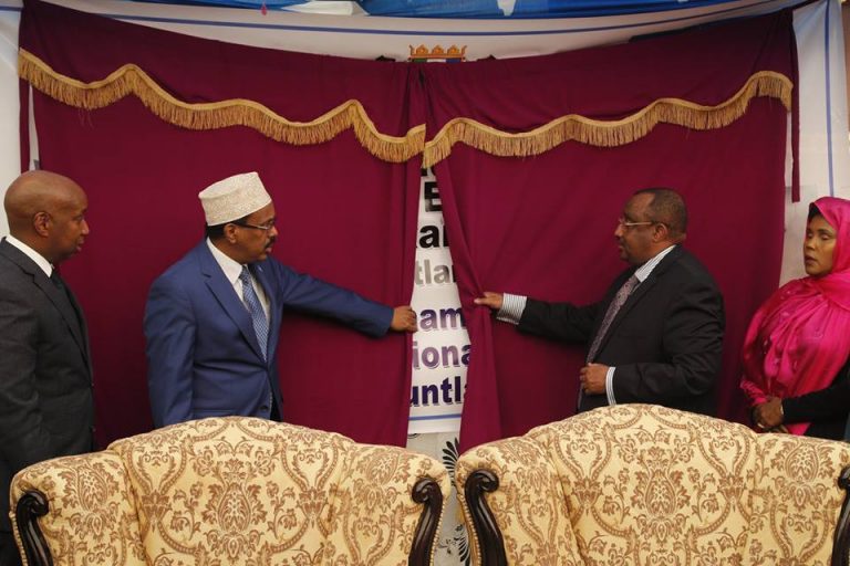 Madaxweyne Farmaajo Oo Daah-Furay Garoonka Diyaaradaha Garoowe.