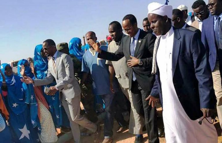 Taabid oo si weyn loogu soo dhoweeyey Dhuusamareeb