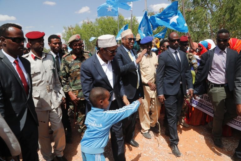 Madaxweyne Farmaajo oo Gaalkacayo ka dhagax dhigay Xarunta Nabadeynta iyo Dib u Heshiisiinta Soomaaliyeed
