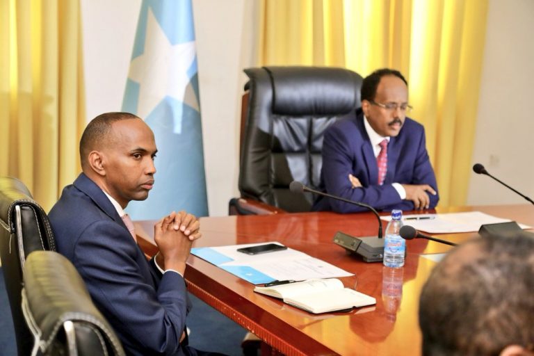 Madaxweyne Farmaajo oo u furay shirka golaha amniga Qaranka