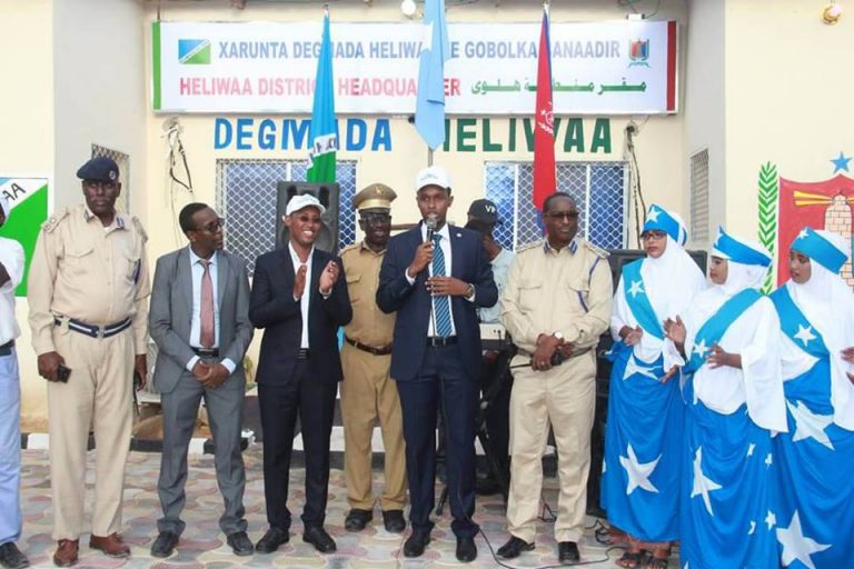Ku-simaha Duqa Muqdisho oo xarigga ka jaray xarunta cusub Degmada Heliwaa