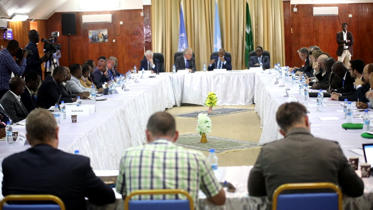 R/Wasaare Kheyre oo guddoomiyay shir looga hadlayay Amniga Dalka.