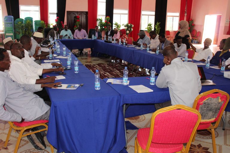 shir qaab dhismeedka Wasaaradda arrimaha gudaha Galmudug oo lagu qabtay Dhuusomareeb