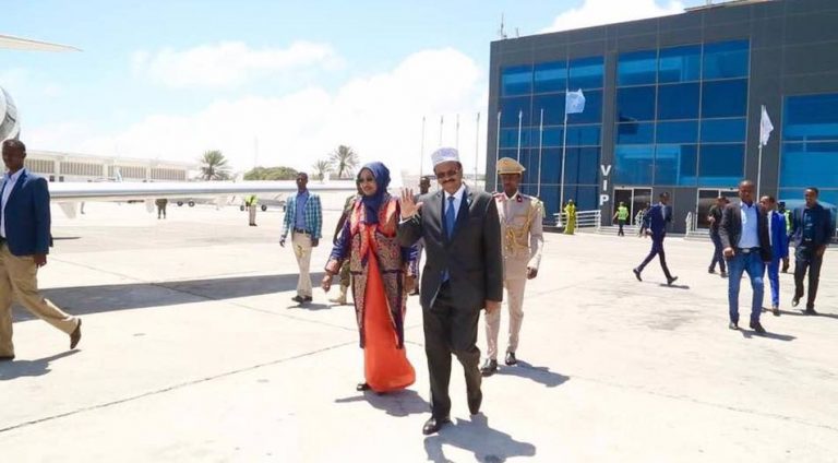 Madaxweynaha Jamuuriyada Soomaaliya oo u ambabaxay dalka Sacuudiga