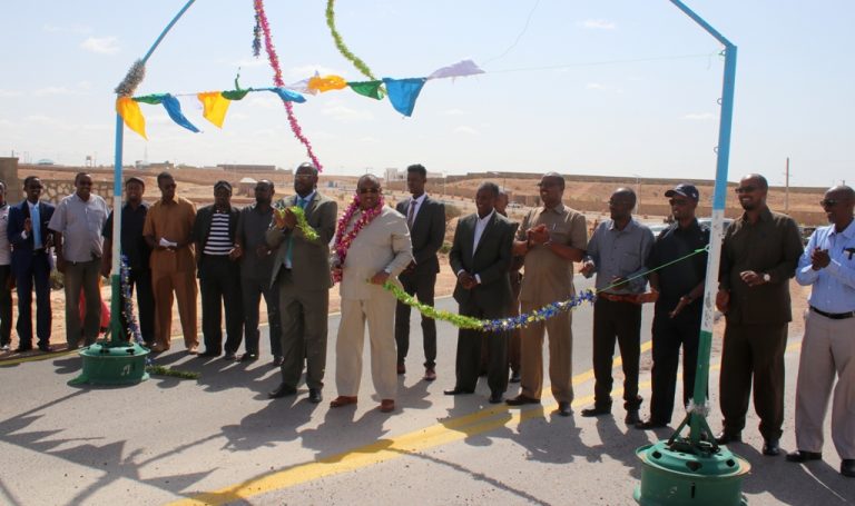 Madaxweynaha Puntland oo Xarigga Ka Jaray Waddada Wasaaraddaha ee Puntland.