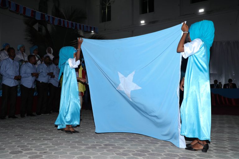 Banaanbax Lagu Taageerayo Guusha Madaxweyne Hassan Sheikh Maxamuud oo Xaafada Islii Ka Dhacay.