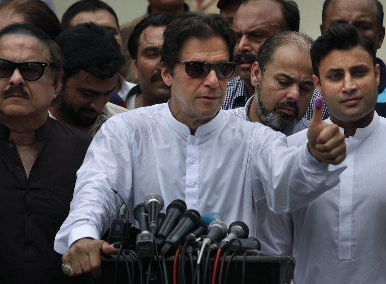 Cimraan Khaan oo ku guuleystay doorashadii ka dhacday Pakistaan