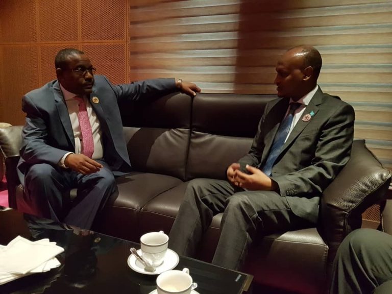 Ra’iisul Wasaare Ku-xigeenka Dalka Oo la Kulmay Gudoomiyaha Guddiga Midawga Afrika