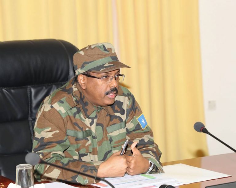 Madaxweyne Farmaajo oo dib u habeyn ballaaran ku sameeyay hay’adaha amniga dalka