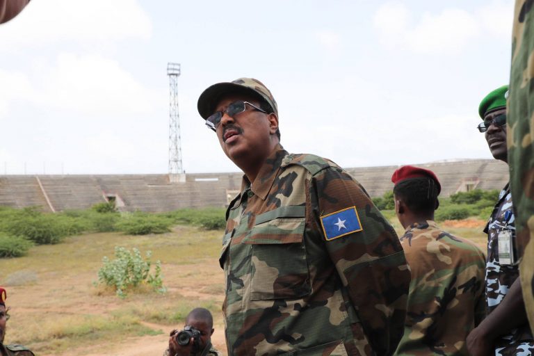 Dowladda Federaalka Soomaaliya oo AMISOM kala wareegtay Garoonka Muqdisho Stadium