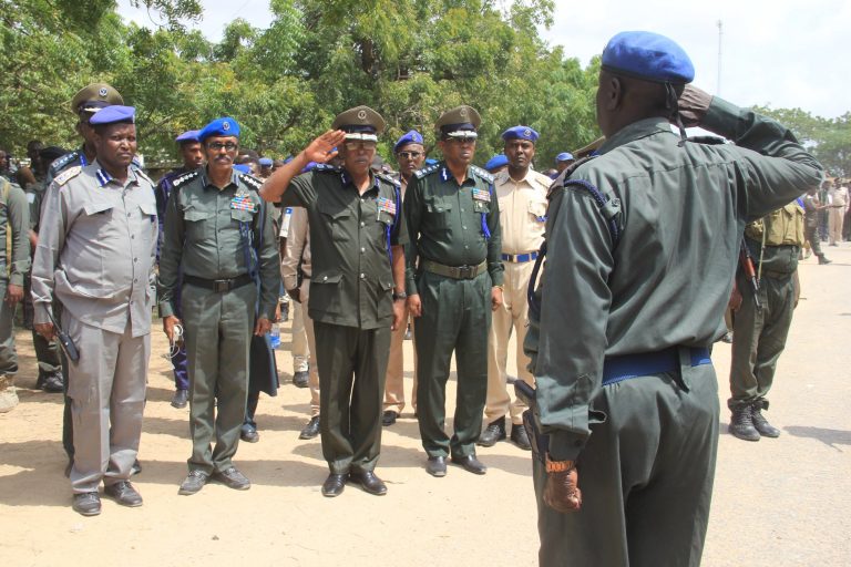Ciidamada Boliiska Soomaaliya oo la wareegay Amniga Garoonka Stadium Muqdisho