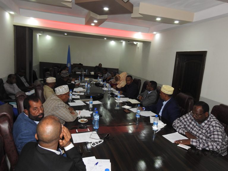 Guddiga joogtada ee Golaha Shacabka iyo Wasaaradda Dastuurka oo wada kulmay