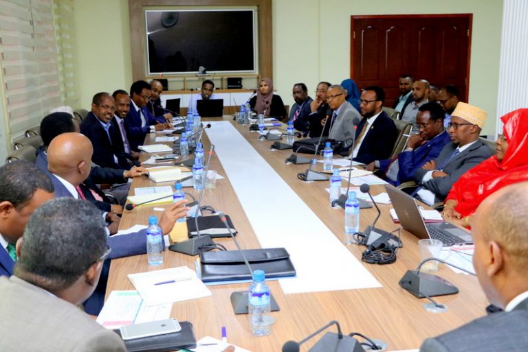 Guddiga Dhaqaaalaha XFS iyo Golaha dhaqaalaha Qaranka oo wada kulmay