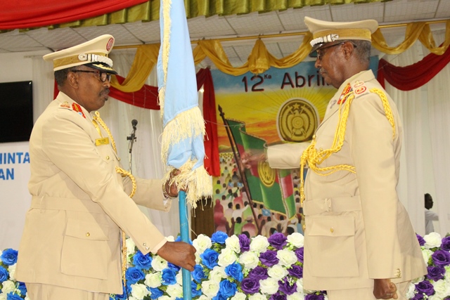 Taliyaha iyo Abaanduulaha cusub ee Ciidanka Xoogga oo si rasmi ah Xilka ula wareegay