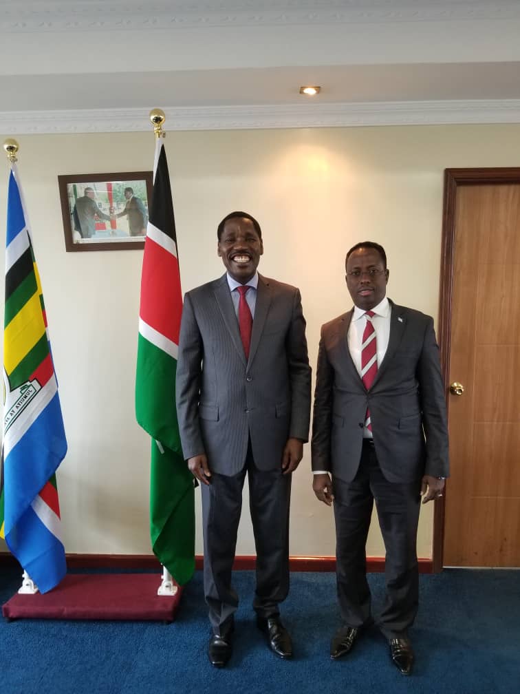 Dowladaha Soomaaliya iyo Kenya oo ka wada hadlay hirgelinta heshiiyadii ganacsi ay horey u galeen