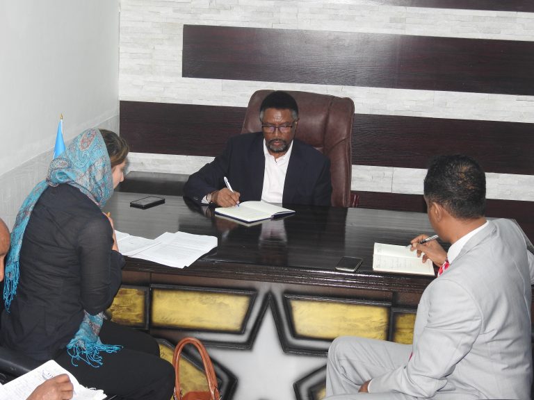 kusimaha madaxwaynaha dalka oo la kulmay madax ka socotay midowga yurub