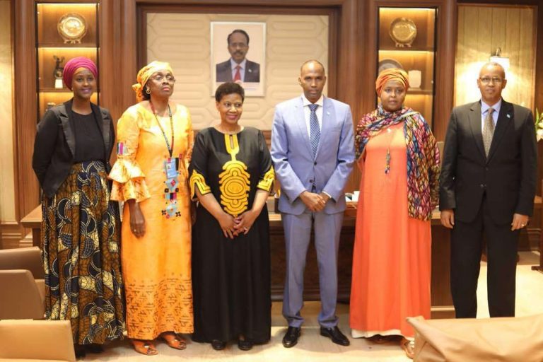 Ra’iisul Wasaare Khayre Oo Qaabilay Agaasimaha Arrimaha Haweenka Ee Qaramada Midoobay