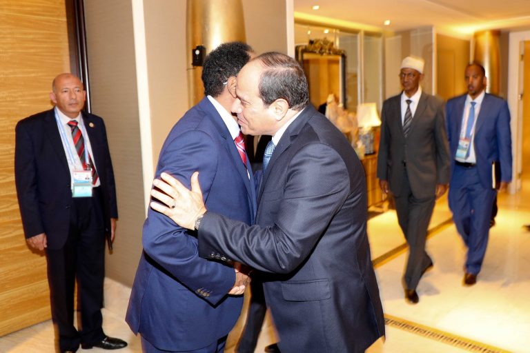 Madaxweynayaasha Soomaaliya iyo Masar oo Shiinaha ku kulmay