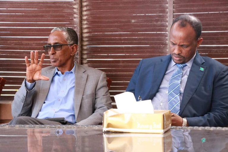 Wasiirka Gaashaandhiga XFS oo Kormeeray Xarunta Tababarada General Gordan ee Muqdisho