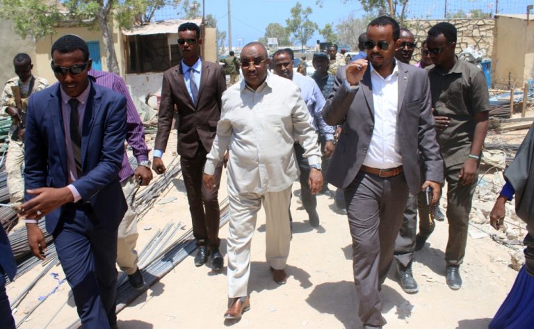 Madaxweynaha Dowlad Gobaleedka Puntland oo Kormeeray Xarumaha Puntland ee Magaalada Boosaaso
