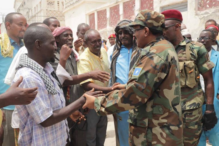 Madaxweynaha oo kulamo wadatashi iyo dhiirigelin ah la qaatay bulshada Marka iyo Guutada 14ka Oktoobar ee CXDS