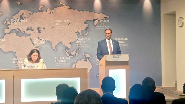 Wasiirka Maaliyadda Soomaaliya oo la kulmay Jaaliyadda Soomaaliyeed ee Magaalada London