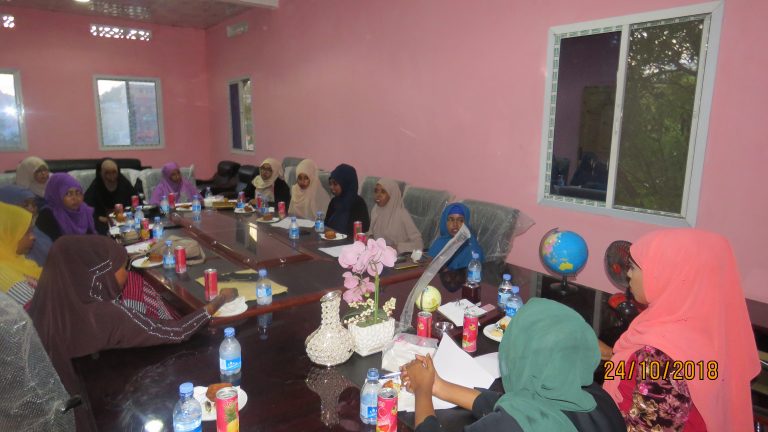 Siminaar  laxiriira Hormarinta xirfadddah Gabdhaha ka shaqeeya Warbaahinta oo lagu qabtay Muqdisho