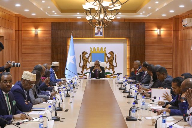 Kulanka Golaha wasiirrada oo looga Hadaly Tirakoobka Shaqaalaha Iyo Qorshaha Dayn Cafinta