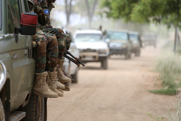 Taliyaha qeybta 27-aad ee Xoogga Dalka oo kormeeray Xeryahay Ciidanka Xoogga ee Duuleedka Baladweyne