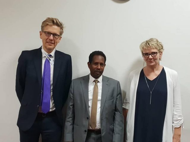 Duqa Muqdisho oo Nairobi kula kulmay Madax Kala duwan