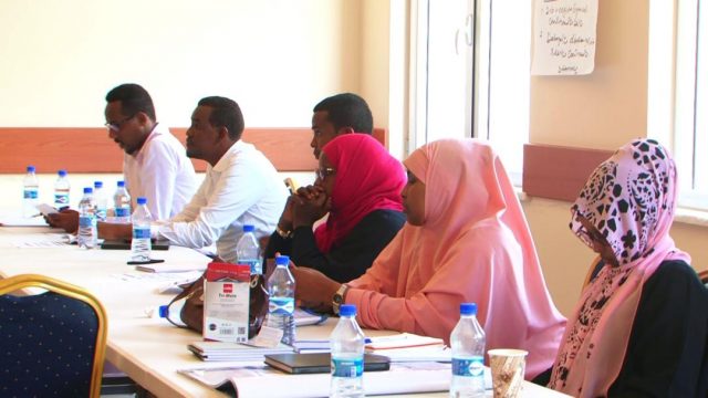 Shaqaallaha Guddiga la-socodka iyo dib u eegista Dastuurka ee BFS oo Tababar loo furay