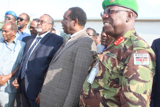 Madaxweynaha Hirshabeelle oo Beledweyne ku qaabilay wafdi ka socday Midowga Africa