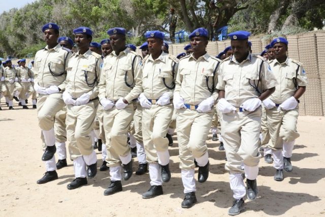 Baydhaba oo laga xusay Maalinta Booliska Soomaaliya