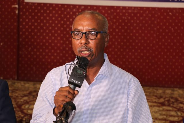 Wasiir Cabdi Xoosh oo soo xiray shirka Banbaxa Sanadeedka ee Wasaaradda Arrimaha Dastuurka