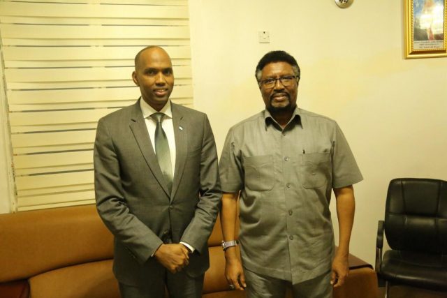 Guddoomiyaha Golaha Shacabka BFS iyo Ra’iisul wasaaraha XFS oo Caawa Kulmay