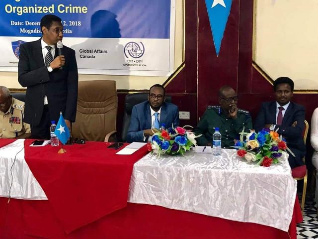 Wasiirka Amniga Gudaha XFS oo furay tababarka lagu baranayay ka hortaga  dambiyada  Abaabulan