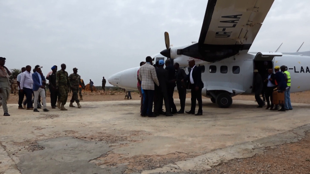 Wafdi ka socda Hirshabeele oo maanta tagay Buula Burde