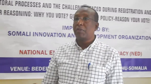 Seminaar ku saabsan sida Dhalinyarada uga qeyb qaadan karaan Doorashada 2020-ka oo Muqdisho lagu qabtay