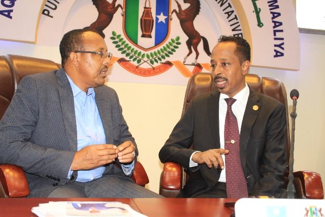 Guddoomiye ku-xigeenka labaad ee Golaha Shacabka BJFS oo kormeeray xarunta Golaha Wakiilada Puntland