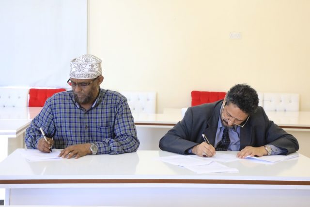 Shirkadda Korontada BECO Iyo Maalgashadayaal Qadar Ka Socda oo Is-Afgarad Kala Saxiixday