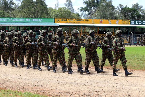Ciidamada Kenya oo Soomaaliya ku dilay 7 Al-Shabaab ah