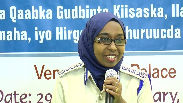 Taliye ku-xiggeenka Ciidanka Booliiska Soomaaliya oo tababar u furtay haween booliska ka tirsan