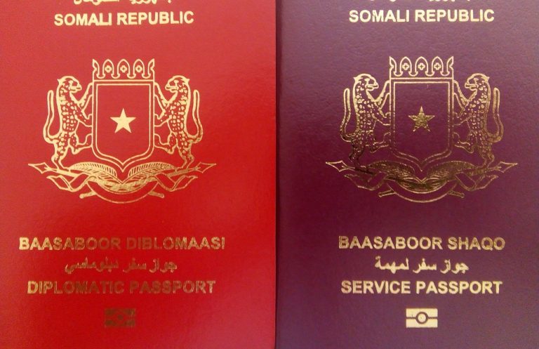 Belgium oo Visa ku dhufaneysa Baasaboorka Soomaaliga