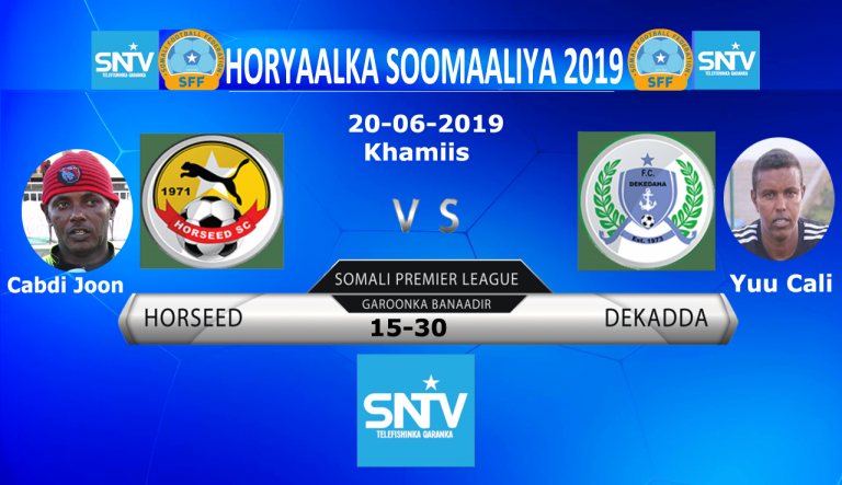 Horseed iyo Dekadda Kulanka Hogaanka Horyaalka Soomaaliya