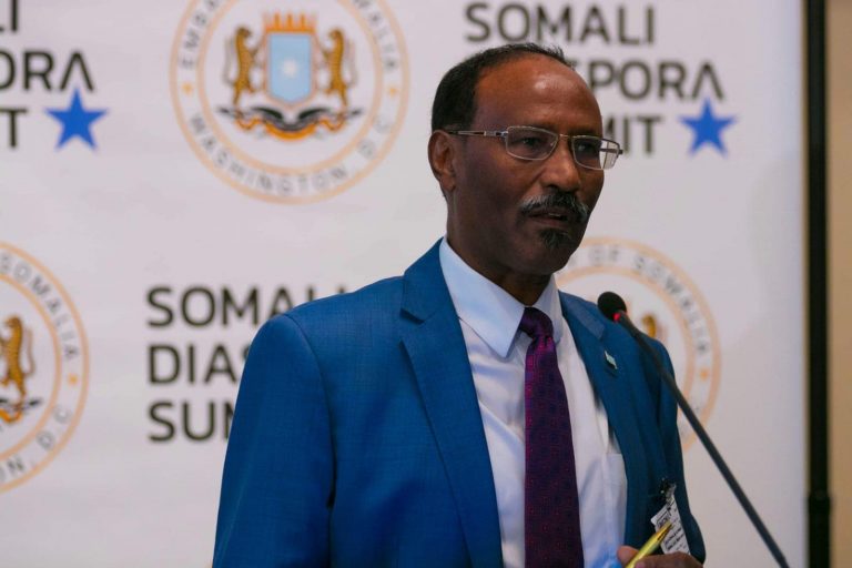 Wasiir Beyle oo ka qeyb galay Shirka Qurba-joogta Soomaaliyeed ee magaalada Washinton