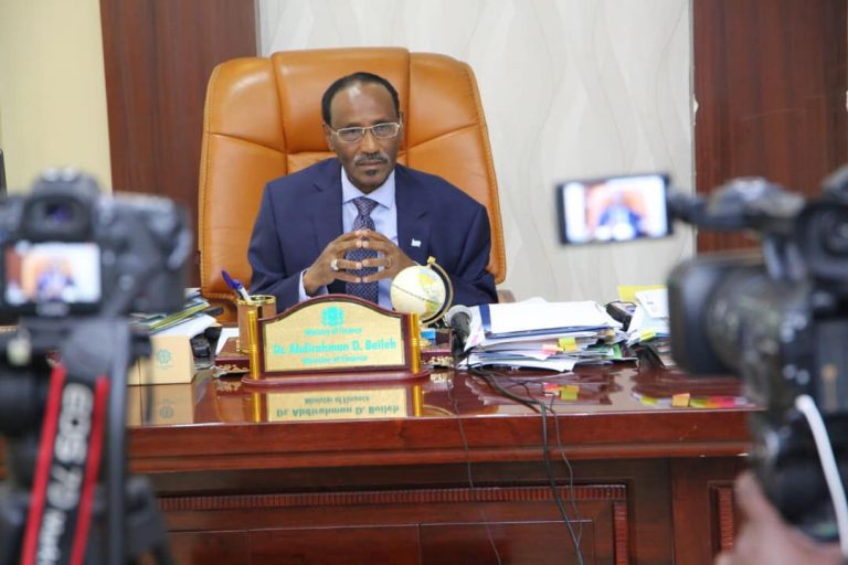 Wasiirka Maaliyadda oo sheegay in ay soo gabagabeeyeen Tirakoobka hantida Qaranka