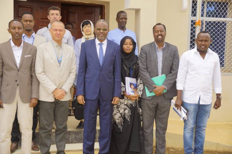 Madaxweynaha K/Galbeed oo La Kulmay Wafdi uu Hogaaminayo Madaxa Hay”adda WFP “Sawirro”